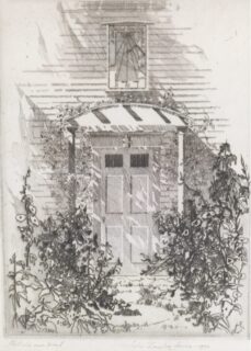 John Taylor Arms's Studio Door from 1922