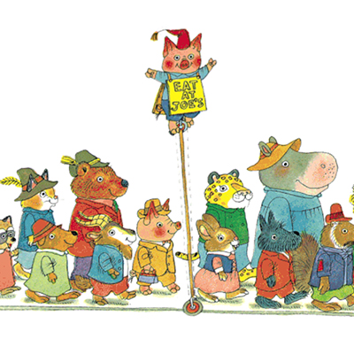 Richard Scarry inspires with his people-like animals