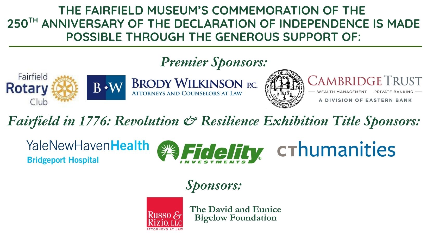 Fairfield in 1776: Revolution & Resilience | Fairfield Museum and ...